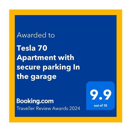 Tesla 70 Apartment With Secure Parking In The Garage Novi Sad Exterior foto